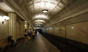 vue du métro de moscou