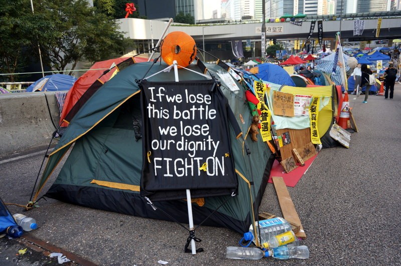 Hong Kong : Le mouvement des parapluies