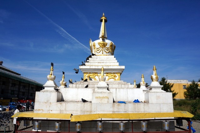 le monastère bouddhiste de Ganda a oulanbator