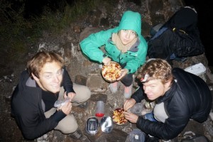 diner sur la muraille de chine