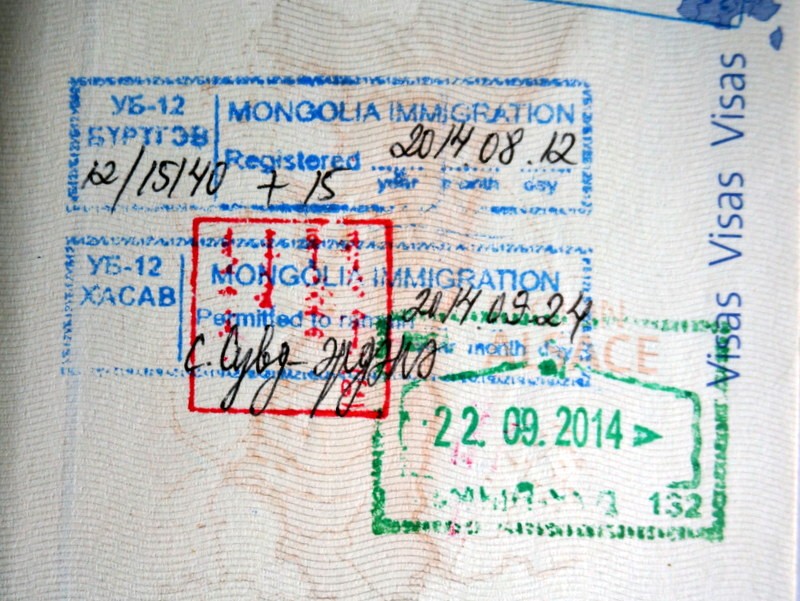 Visa Mongolie : Enregistrement et extension
