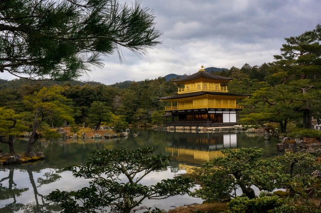 kyoto autostop japon temple doré