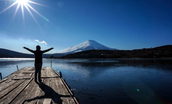 Un incontournable au Japon : le Mont Fuji en Hiver