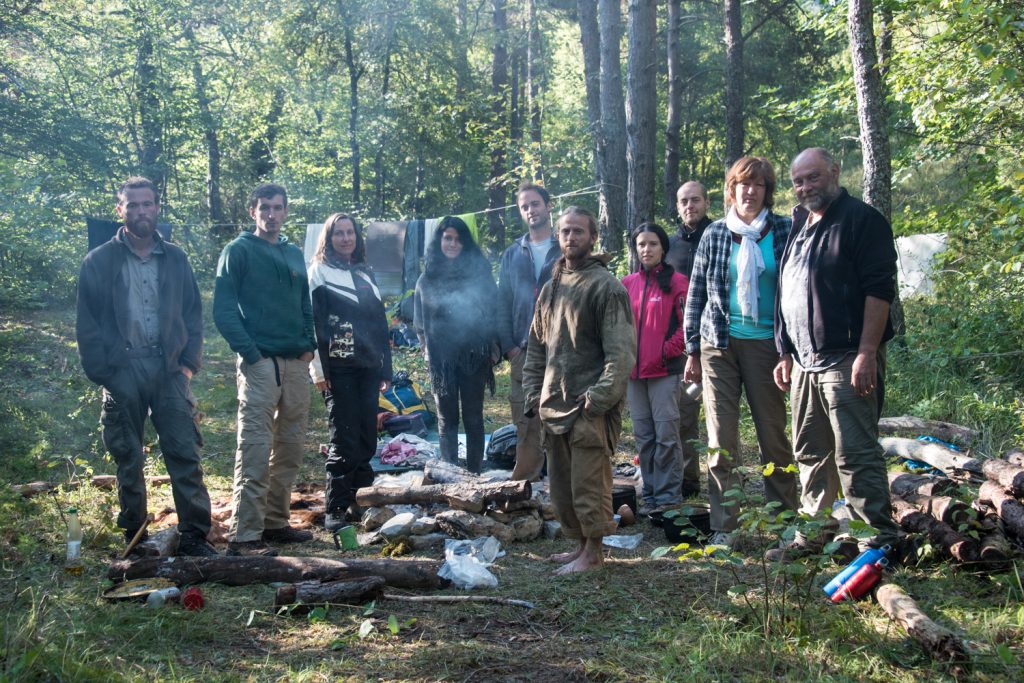 stage vie sauvage et vagabondage dans les bois